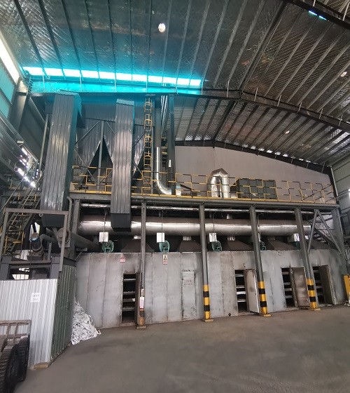 鉻渣干燥除塵系統